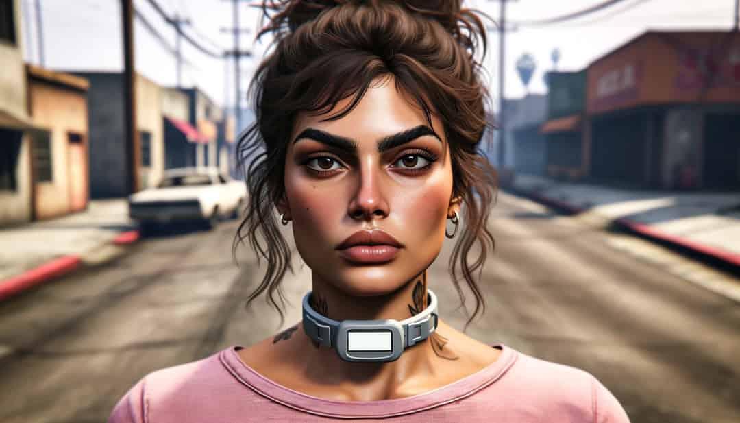 GTA6 Lucia ankle monitor